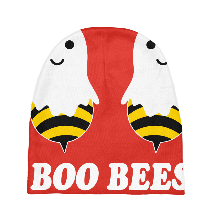 Boo Bees Shirt, Halloween Shirt, Boobees Shirt, Boobies Shirt Baby Beanies | Artistshot