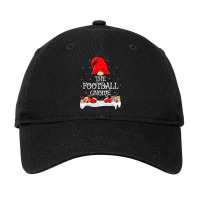 Football Matching Family Group The Football Gnome Christmas 62 Footbal Adjustable Cap | Artistshot