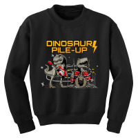 Dinosaur Pile-up, Dinosaur Pile Up, Dinosaur Music, Dinosaur Pile Up V Youth Sweatshirt | Artistshot