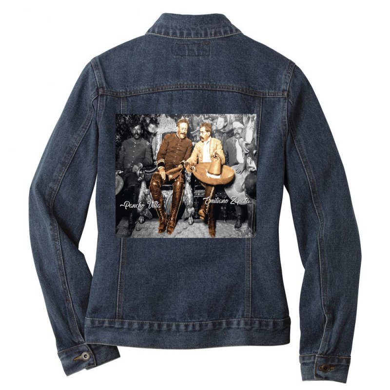 Villa & Zapata Ladies Denim Jacket by cm-arts | Artistshot