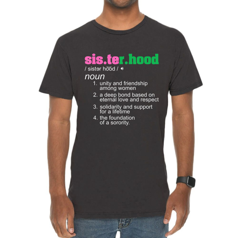 J15 Nineteen 08 Aka African Women Sisterhood Noun Hand Sign Vintage T-shirt | Artistshot