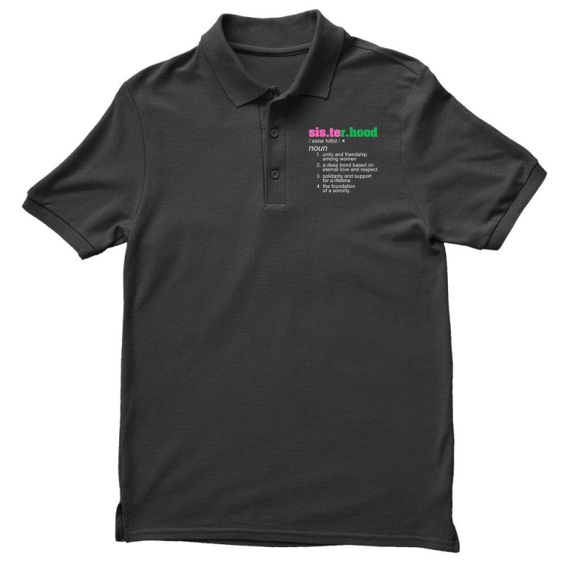 J15 Nineteen 08 Aka African Women Sisterhood Noun Hand Sign Men's Polo Shirt | Artistshot