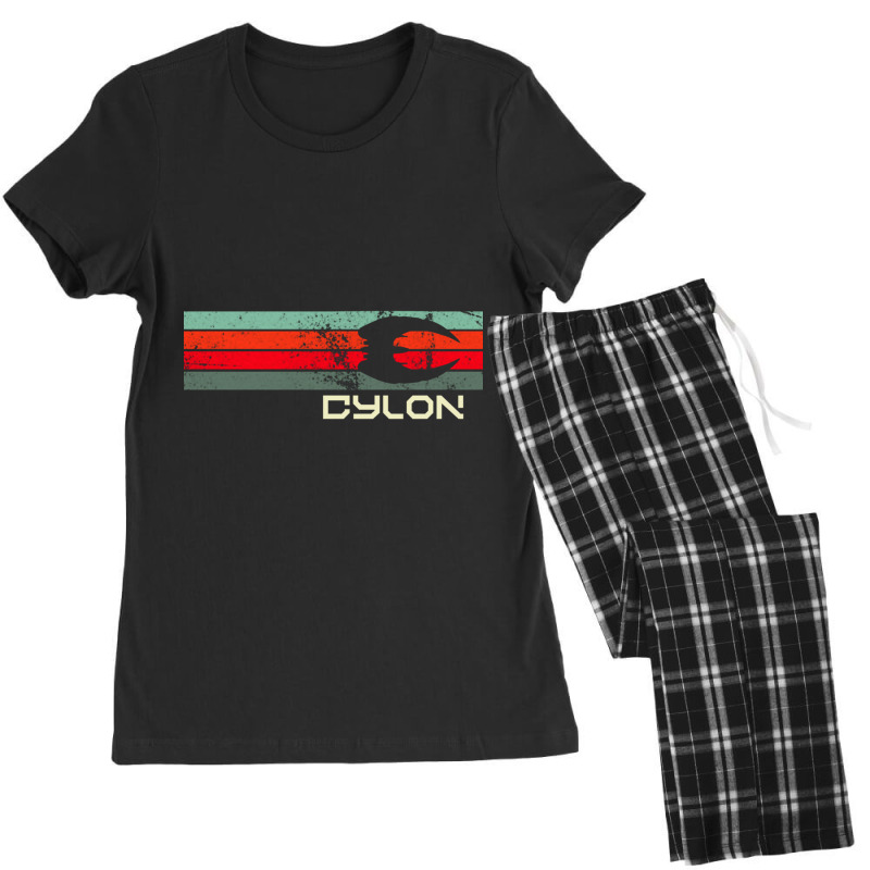 Retro Cylon Raider -  Battlestar Galactica Women's Pajamas Set by cm-arts | Artistshot