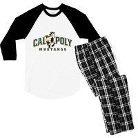 Cal_poly_mustangss Men's 3/4 Sleeve Pajama Set | Artistshot