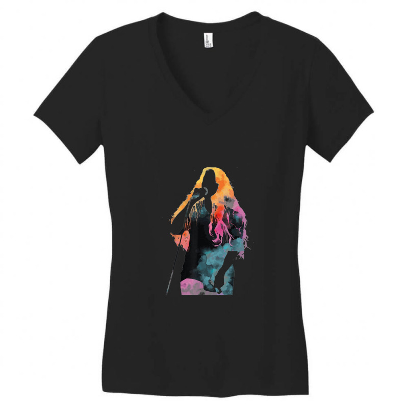 Alanis Morissette Women's V-Neck T-Shirt by JesusMesaMurillo | Artistshot