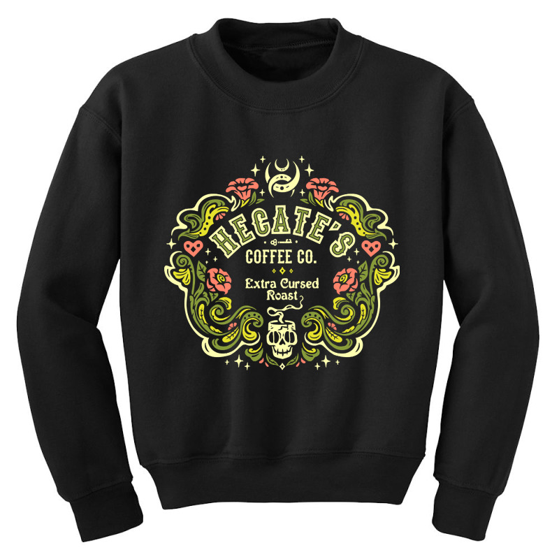 Hecate's Coffee Co, Hecate, Coffee, Hecate's Coffee Co Art, Hecate's C Youth Sweatshirt by SHOPTRUI4 | Artistshot