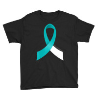 Cervical Cancer Awareness Ribbon Youth Tee | Artistshot