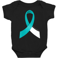 Cervical Cancer Awareness Ribbon Baby Bodysuit | Artistshot