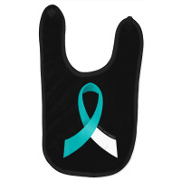 Cervical Cancer Awareness Ribbon Baby Bibs | Artistshot