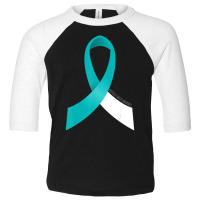 Cervical Cancer Awareness Ribbon Toddler 3/4 Sleeve Tee | Artistshot