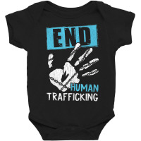 End Human Trafficking Awareness Against Human Traffic Baby Bodysuit | Artistshot