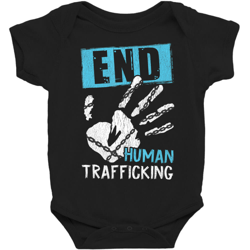 End Human Trafficking Awareness Against Human Traffic Baby Bodysuit by Kenlofu52 | Artistshot