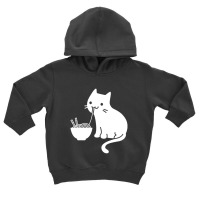 Cute Cat Ramen Toddler Hoodie | Artistshot