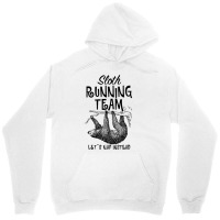 Sloth Running Team Let's Nap Instead For Light Unisex Hoodie | Artistshot