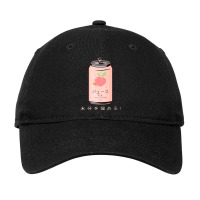 90s Japanese Aesthetic Peach Juice Can Aesthetic Adjustable Cap | Artistshot