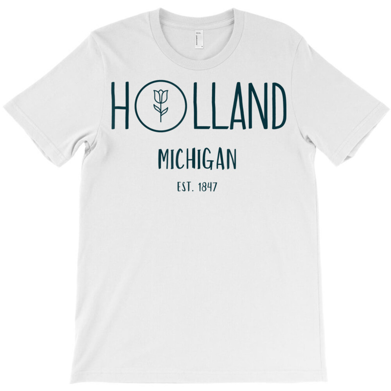 Holland Michigan Michigander Great Lakes Souvenir Gift Tulip T Shirt T-shirt | Artistshot