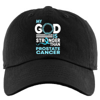 Faith My God Is Stronger Than Prostate Cancer Awareness Kids Cap | Artistshot