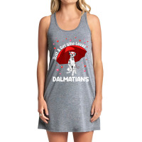 Dalmatian Dogs Just A Girl Who Loves Dalmatians Girls Gift Tank Dress | Artistshot