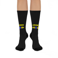 Aircrew Ems Emt Emergency Medical Service Flight Crew Crew Socks | Artistshot