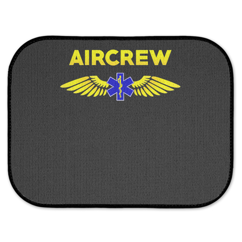 Aircrew Ems Emt Emergency Medical Service Flight Crew Rear Car Mat | Artistshot