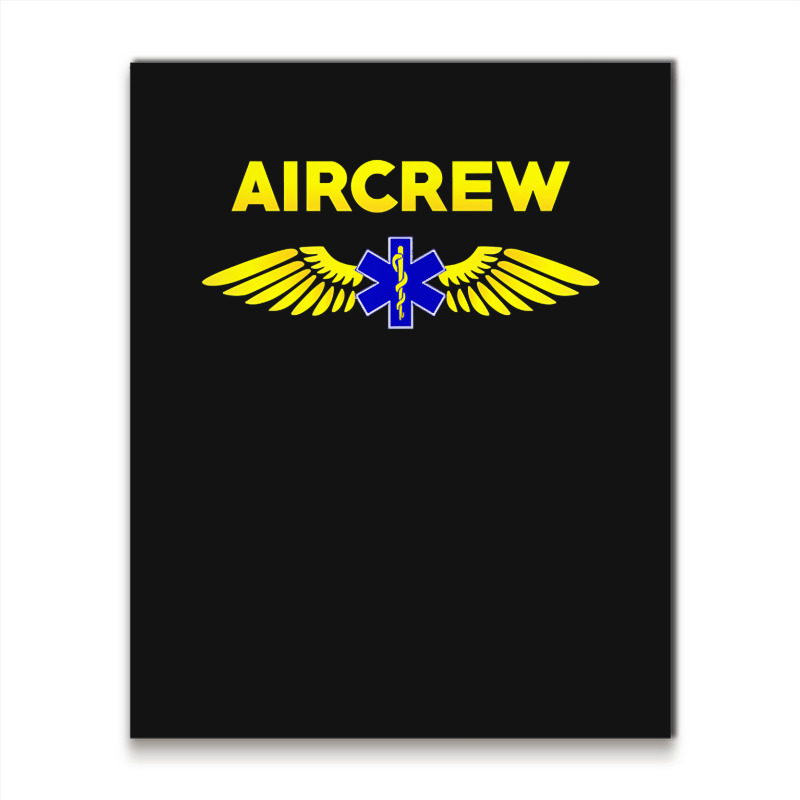 Aircrew Ems Emt Emergency Medical Service Flight Crew Metal Print Vertical | Artistshot