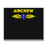 Aircrew Ems Emt Emergency Medical Service Flight Crew Metal Print Horizontal | Artistshot