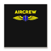 Aircrew Ems Emt Emergency Medical Service Flight Crew Metal Print Square | Artistshot