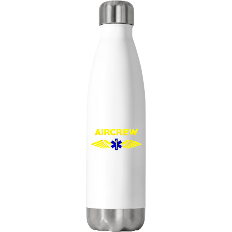 Aircrew Ems Emt Emergency Medical Service Flight Crew Stainless Steel Water Bottle | Artistshot