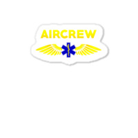 Aircrew Ems Emt Emergency Medical Service Flight Crew Sticker | Artistshot