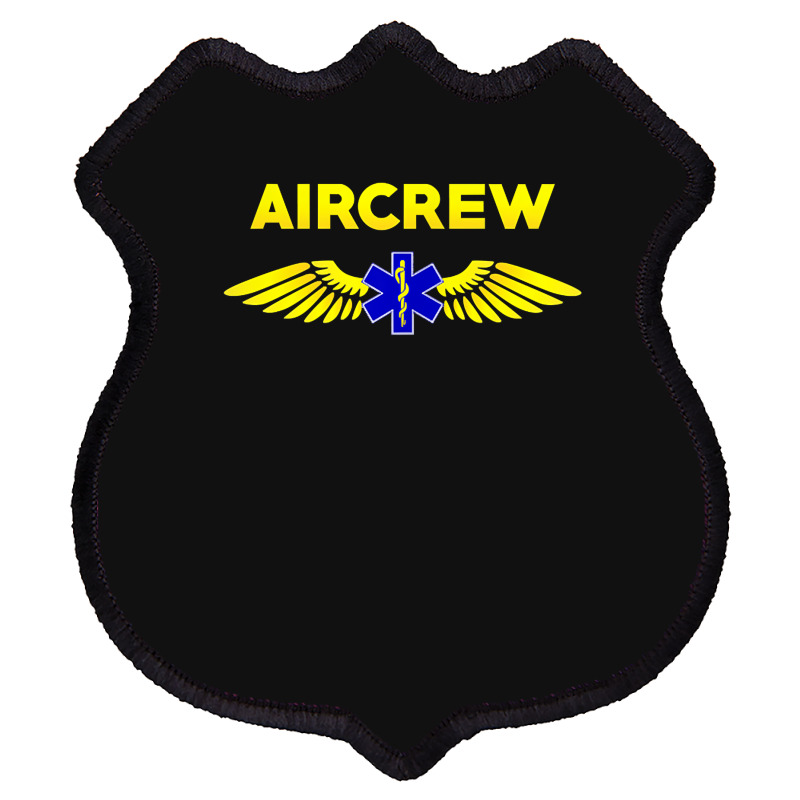 Aircrew Ems Emt Emergency Medical Service Flight Crew Shield Patch | Artistshot