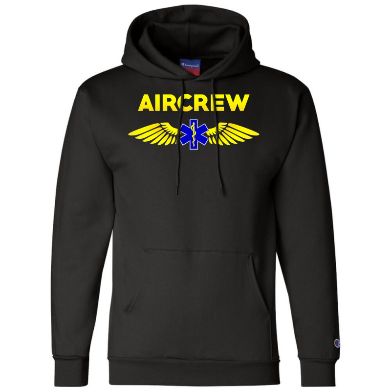 Aircrew Ems Emt Emergency Medical Service Flight Crew Champion Hoodie | Artistshot