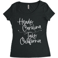 Vintage Heads Carolina Tail California Summer Beach Paradise Premium T Women's Triblend Scoop T-shirt | Artistshot