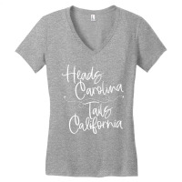 Vintage Heads Carolina Tail California Summer Beach Paradise Premium T Women's V-neck T-shirt | Artistshot