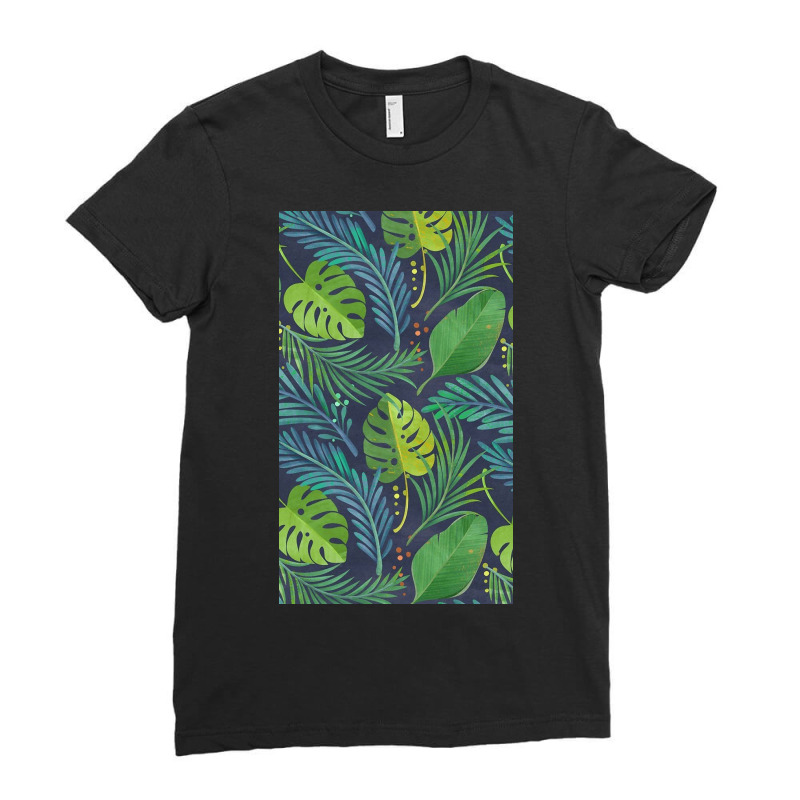 Rain Forest Ladies Fitted T-Shirt by Wedgekgb | Artistshot