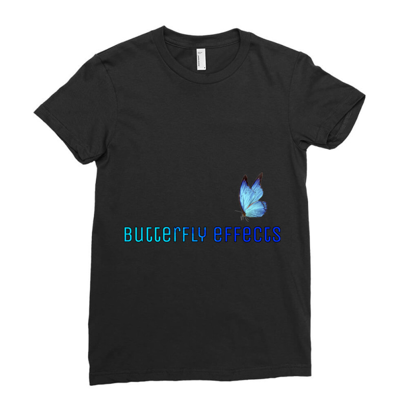 Butterfly Effects Song Title Goods Ladies Fitted T-Shirt by cm-arts | Artistshot