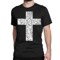 Diamond Cross Gemstone Crucifix Christianity Jesus Classic T-shirt | Artistshot