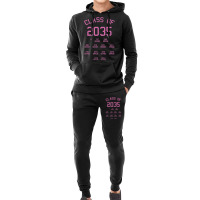 Class Of 2035 Checklist Cool Grow With Me Pre-k Kindergarten Hoodie & Jogger Set | Artistshot