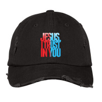 Divine Mercy Jesus I Trust In You Saint Faustina Catholic Vintage Cap | Artistshot