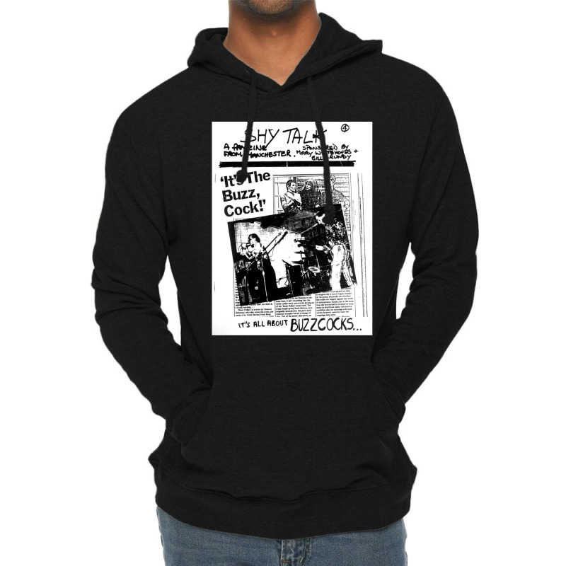 Shytalk 4   Fanzine   Buzzcocks   Manchester   Punk   Brass Tacks '77 Lightweight Hoodie | Artistshot