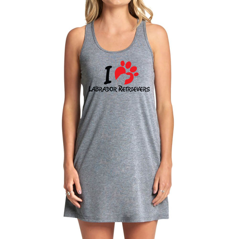 I Love Labrador Retrievers Tank Dress by tshiart | Artistshot