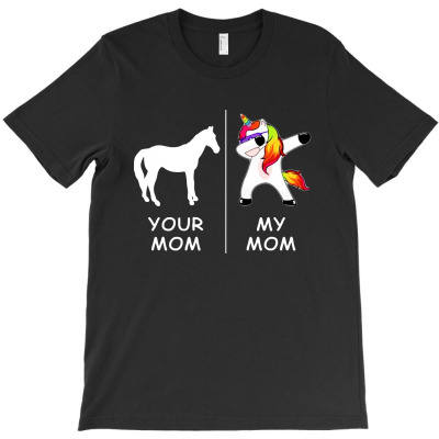 Funny Your Mom And My Mom T-shirt Designed By Raharjo Putra