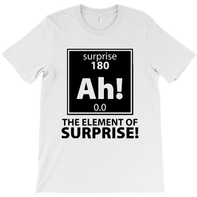The Element Of Surprise For Light T-shirt Designed By Raharjo Putra