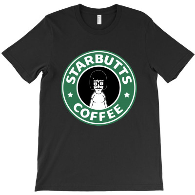 Funny Starbutts Coffee T-shirt Designed By Raharjo Putra