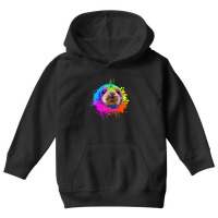 Splash Art Sea Lion Animal Seal Lover Youth Hoodie | Artistshot