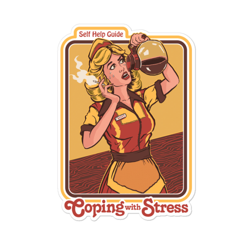 Coping With Stress 1 Sticker | Artistshot