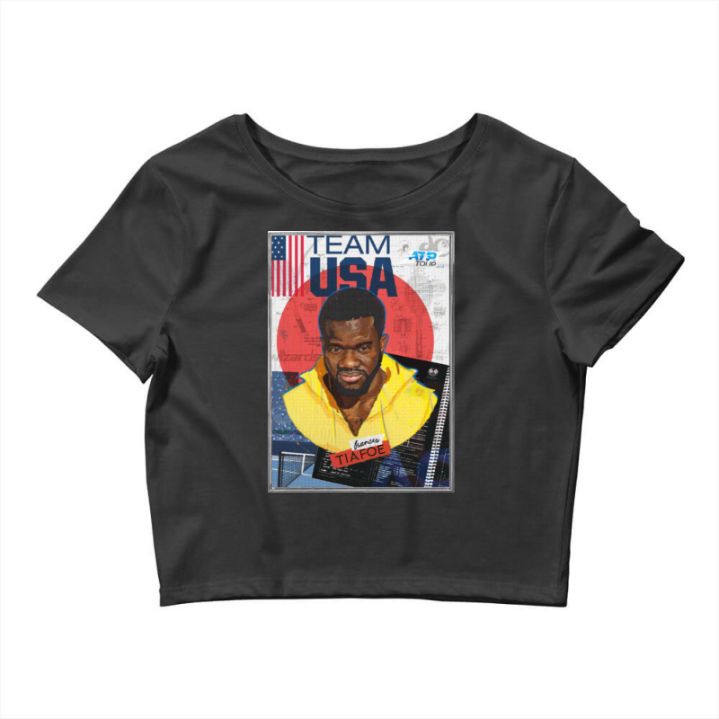 Frances Tiafoe Crop Top by cm-arts | Artistshot