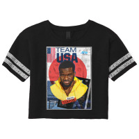 Frances Tiafoe Scorecard Crop Tee | Artistshot