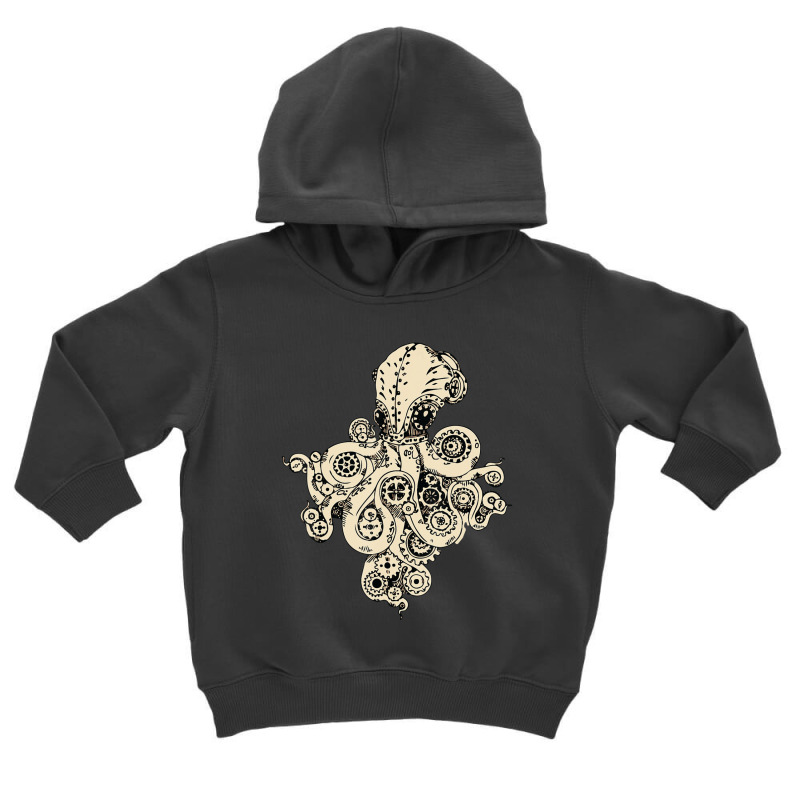 Steampunk Animal Octopus Steampunk Octopus Animal Lover Toddler Hoodie | Artistshot