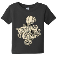 Steampunk Animal Octopus Steampunk Octopus Animal Lover Baby Tee | Artistshot