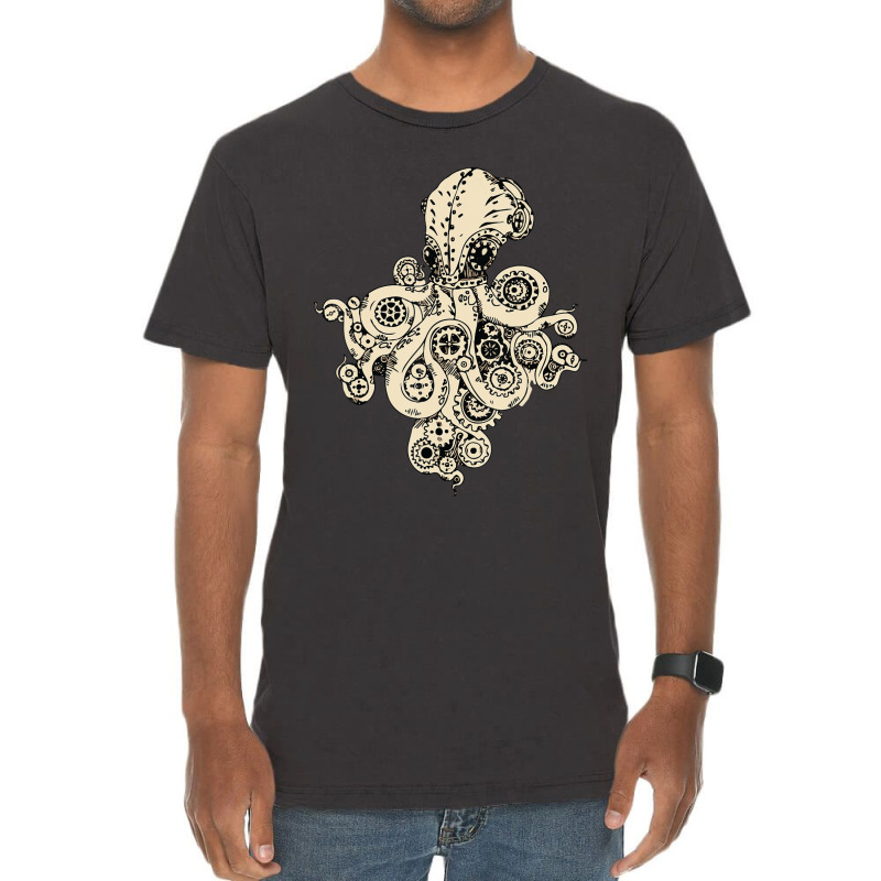 Steampunk Animal Octopus Steampunk Octopus Animal Lover Vintage T-shirt | Artistshot